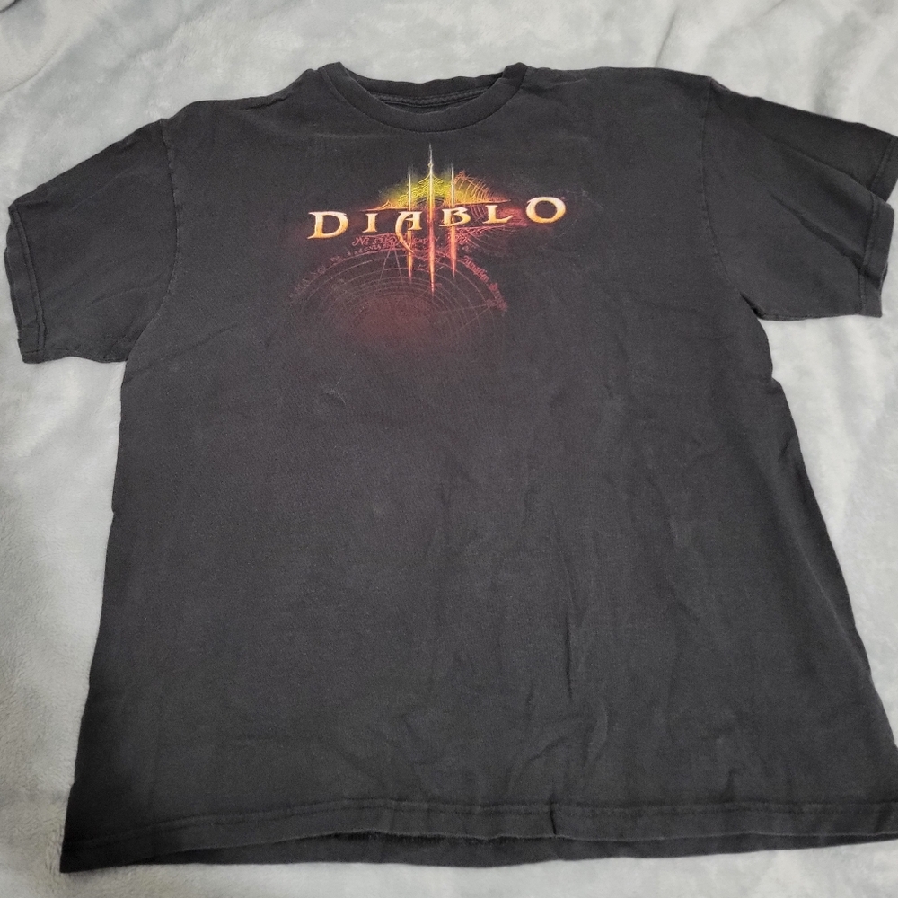 Diablo 3 2012 Shirt Video Game Size XL Blizzard Entertainment